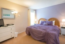 Bedroom 3, can be arranged as a queen bed or twin